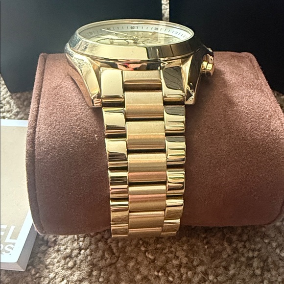 Michael Kors Gold Chronograph Watch - Picture 6 of 10